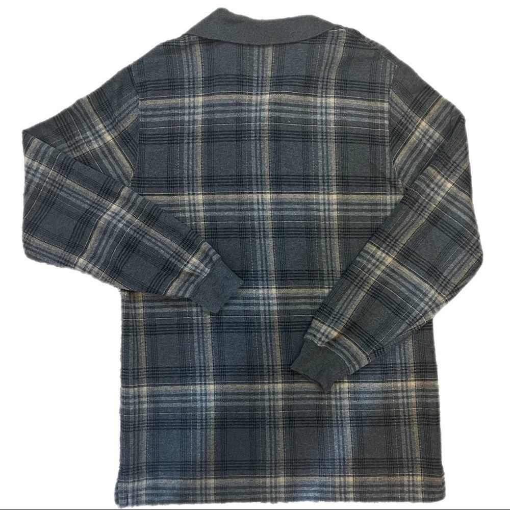 Lands’ End Plaid Long Sleeve Shirt. 100% Cotton. Size M. Great Condition!! - Picture 5 of 9